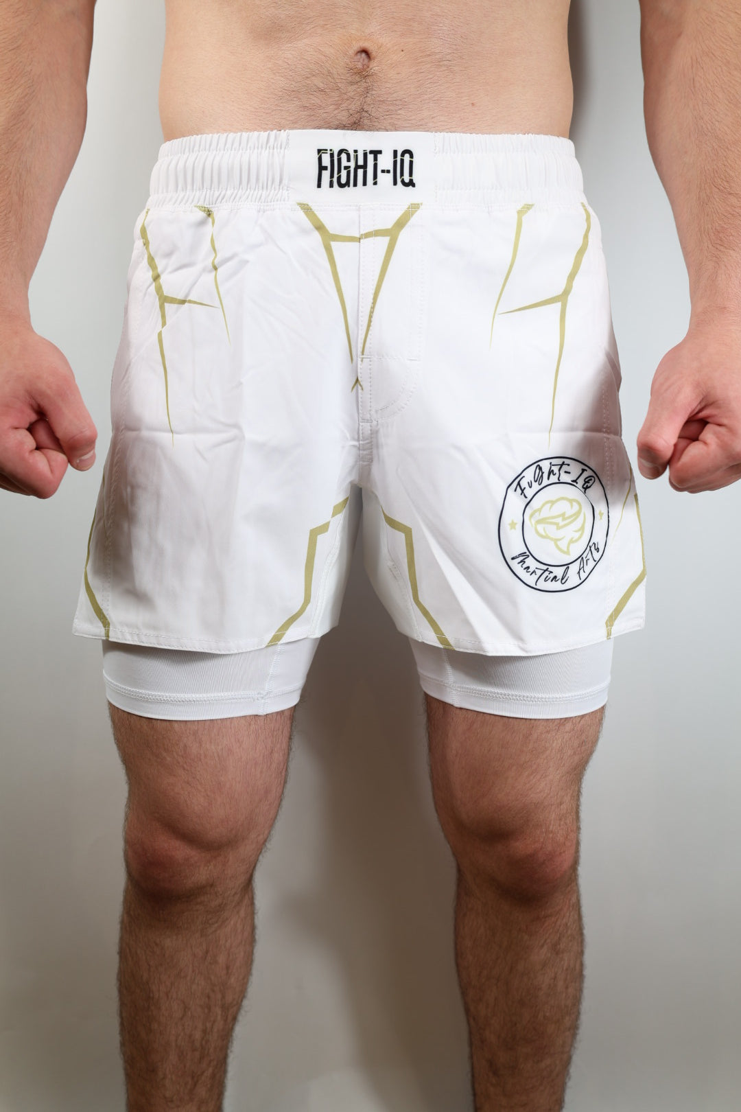 Ensemble 2-en-1 — Blanc & Or